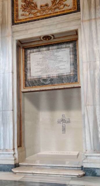 Projekt grobowca papieża Franciszka
