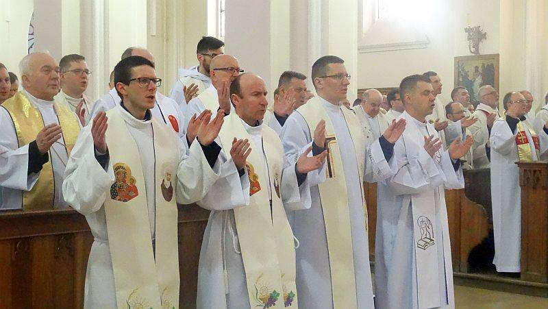 Msza Krzyżma Św. w Częstochowie