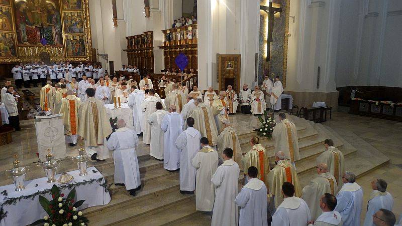 Msza Krzyżma Św. w Częstochowie