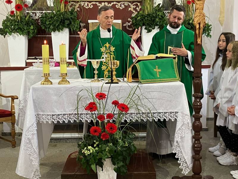 Gniewków. Wizytacja kanoniczna w parafii św. Barbary