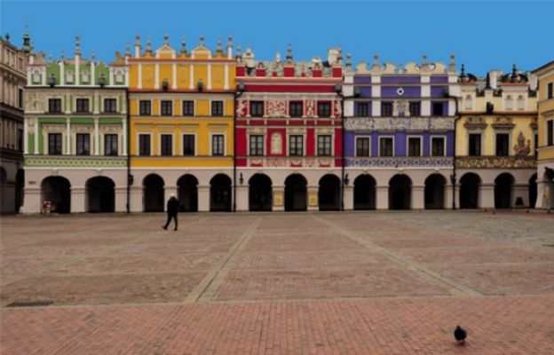 Rynek Starego Miasta w Zamościu – kamienice ormiańskie