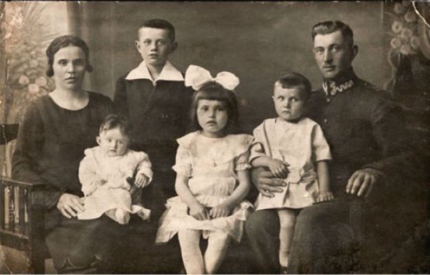 Rodzina Pawłowskich w 1925 r.