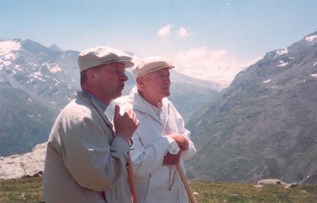 Aosta – Jan Paweł II
z ks. Stanisławem Dziwiszem