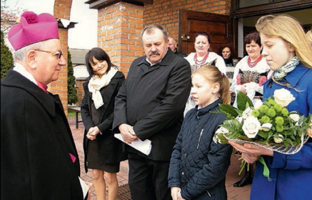 Powitanie abp. Stanisława Budzika