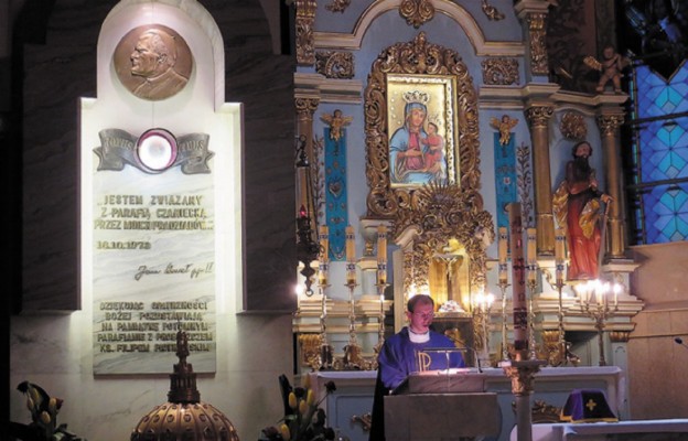 Papieskie pamiątki w Czańcu