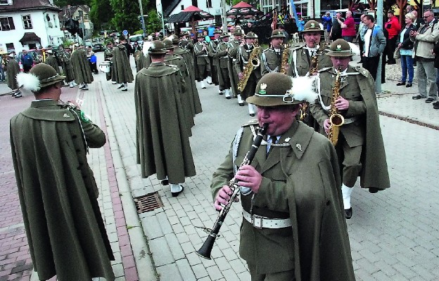 Parada Orkiestry Reprezentacyjnej Straży Granicznej
