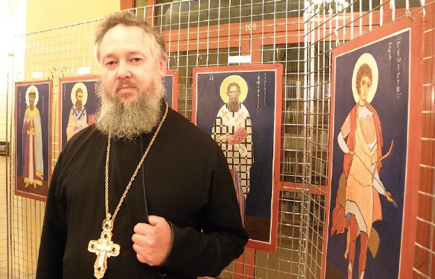 Na wystawę ikon zaprasza ks. dr Piotr Nikolski – proboszcz świdnickiej
parafii prawosławnej św. Mikołaja