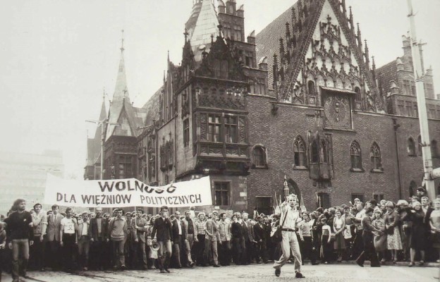 
Demonstracje na ulicach Wrocławia