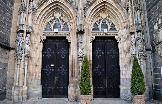 Drzwi katedry świdnickiej