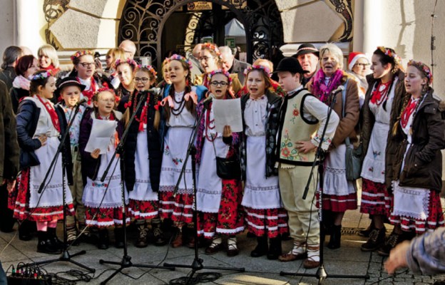 Kolędy śpiewał zespół górali czadeckich ze Złotnika