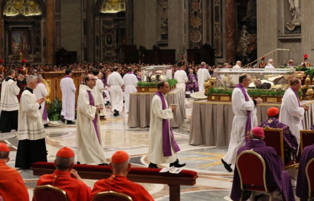 Misjonarze miłosierdzia
w Środę Popielcową,
podczas Mszy św.
w Bazylice św. Piotra
w Rzymie, zostali posłani
do świata przez
papieża Franciszka