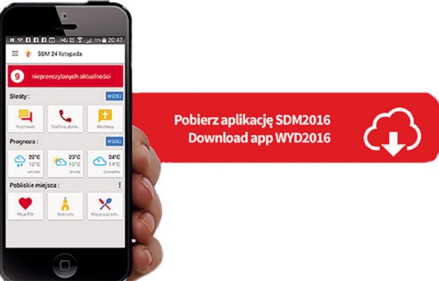 Aplikacja ŚDM 2016 – wkrótce dostępna!
