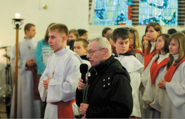 Henryk Drozd codziennie jest w kościele