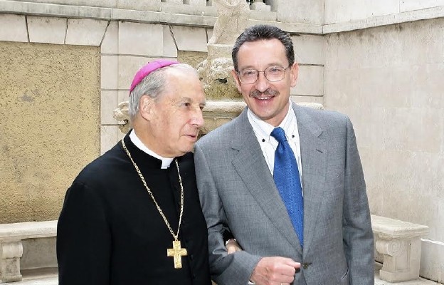 Bp Javier Echevarria i Włodzimierz Rędzioch