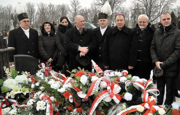 Przy grobie zamordowanego górnika