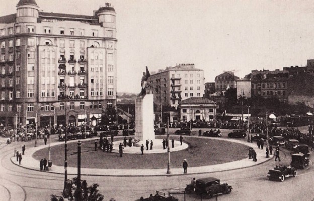 Plac Unii Lubelskiej w latach 30.