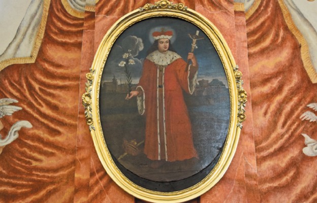 Obraz św. Kazimierza z katedry w Drohiczynie, autor nieznany