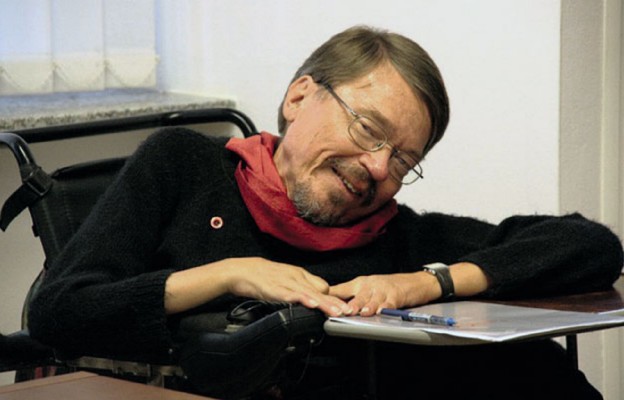 Prof. Wojciech Chudy, październik 2006 r.,
na kilka miesięcy przed śmiercią,
podczas obrony doktoratu swojej doktorantki Małgorzaty Wałejko