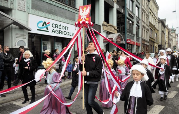 Radosna Parada Niepodległości we Wrocławiu