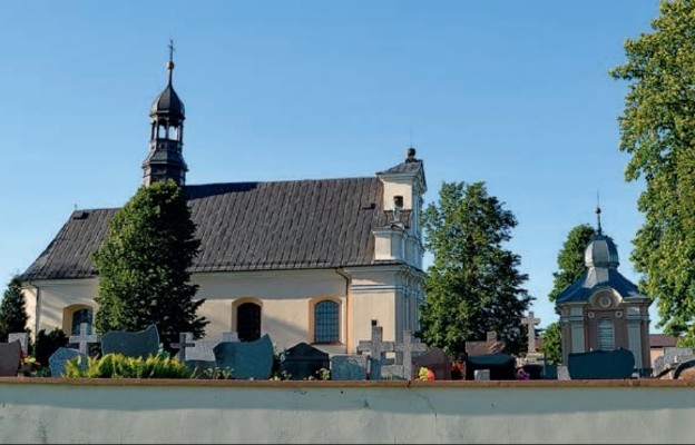 Kościół św. Małgorzaty w Pierzchnicy,
widok od strony cmentarza