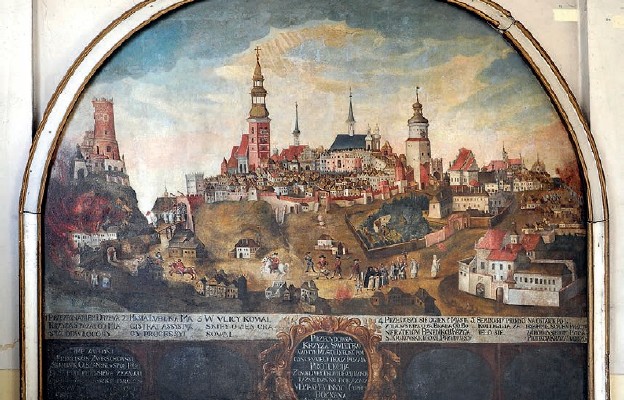Obraz znajduje się w dominikańskiej świątyni przy ul. Złotej