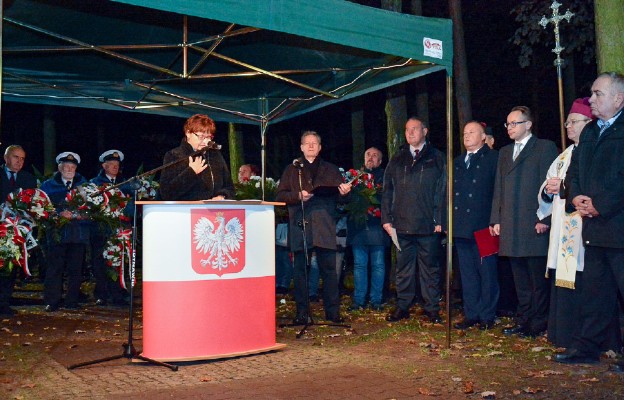 List w imieniu prezydenta Andrzeja Dudy odczytała szefowa Kancelarii Prezydenta RP Halina Szymańska