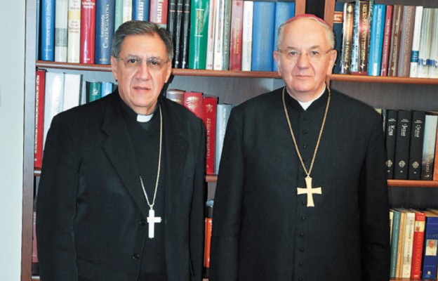 Spotkanie abp. Stanisława Budzika i bp. Arturo Amadora