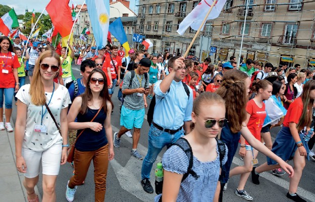 ŚDM Kielce 2016 r. Taka sama radość spotkania młodego Kościoła wkrótce stanie się znowu udziałem młodzieży