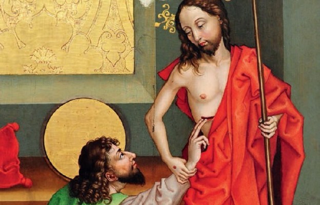 Martin Schongauer, „Niedowierzanie św. Tomasza/(XV wiek)