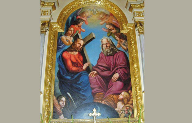Zachowany obraz Szczęsnego Morawskiego w kościele Świętej Trójcy
w Rzeszowie przy ul. Targowej