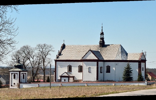 Kościół w Przyłęku Szlacheckim, dzieło życia kasztelanowej santockiej