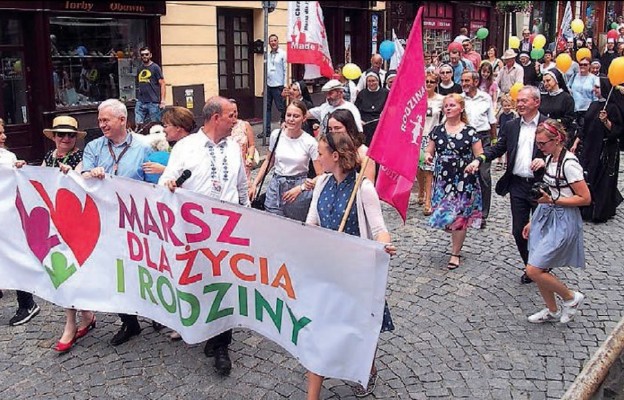 Marsz na ulicach Cieszyna