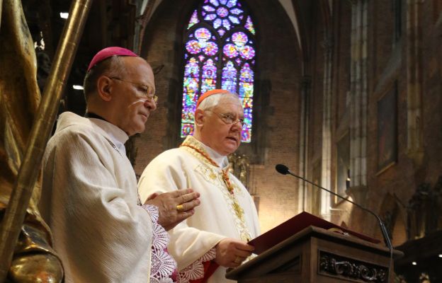 Kard. Müller przewodniczył dziękczynnej Mszy św. w katedrze wrocławskiej 