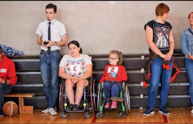 Uczestnicy zawodów osób
z niepełnosprawnością