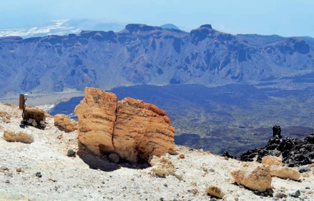 Widok spod Teide