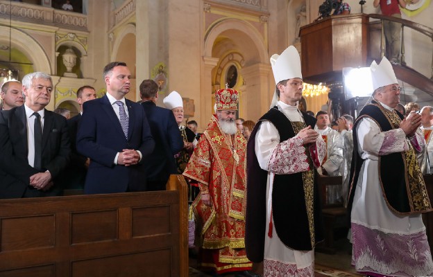 Msza św. w katedrze Świętych Apostołów Piotra i Pawła w Łucku w intencji ofiar ludobójstwa na Wołyniu