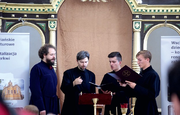 Gościem Dni Muzyki Sakralnej był Męski Kwartet Muzyki Cerkiewnej IKOS
