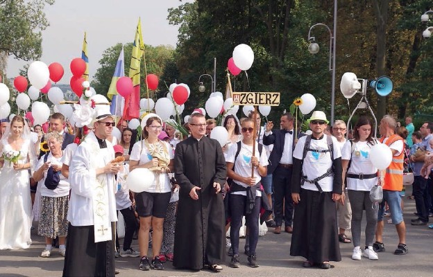 Tak Zgierz wchodził na Jasną Górę