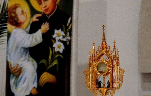 Relikwie św. Stanisława kostki w parafii Patrona na wrocławskich Hubach