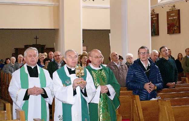 Podczas wprowadzenia relikwii św. Ojca Pio