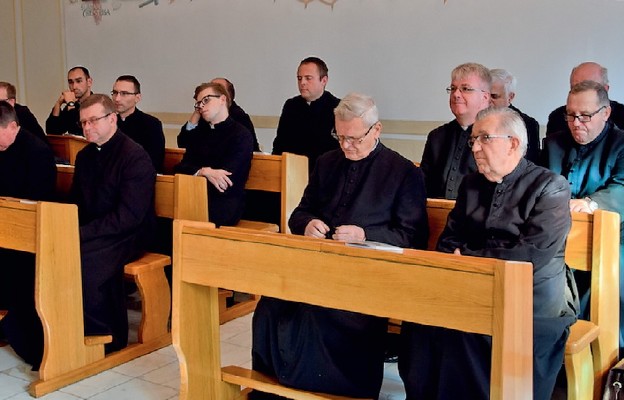 Spotkanie odbyło się w kaplicy biskupiej