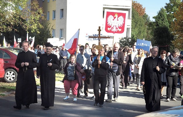 Marsz pamięci św. Jana Pawła II