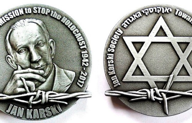 Medal 75-lecia Misji jana Karskiego