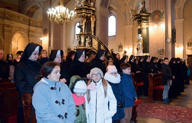 Siostry Sercanki pracujące niegdyś w Pińczowie oraz z innych domów uczestniczyły w jubileuszu