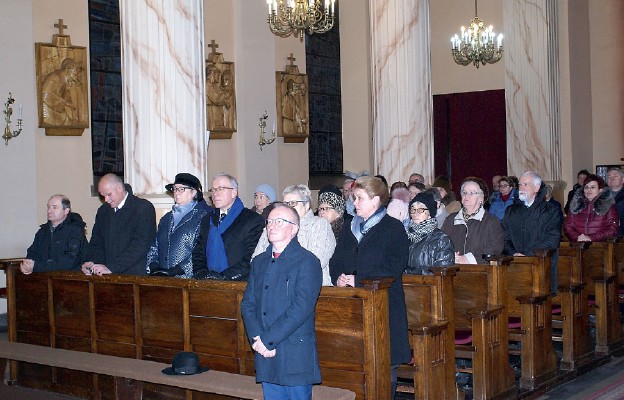 Podczas uroczystej Eucharystii w kościele w Jaworznie-Jeleniu