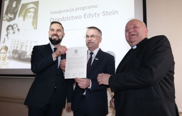 deklarację podpisano w Domu Edyty Stein, przy ul. Nowowiejskiej 38