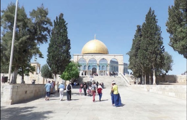 Jerozolima – święte miasto muzułmanów i chrześcijan. Plac świątynny