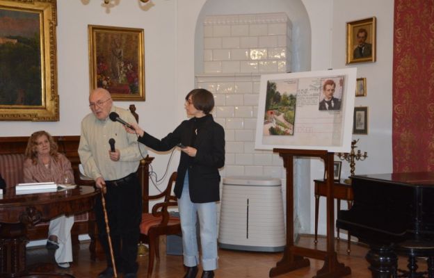 Wiesław Zadęcki opowiadał o swym ojcu chrzestnym Józefie Mehofferze.