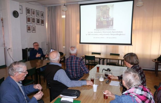 Spotkanie we Wrocławskim Klubie Piechurów ,,Perpedes”.