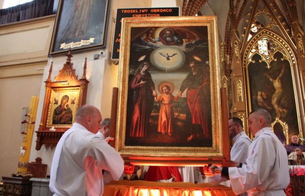 Obraz św. Józefa 7 kwietnia przybył do parafii Podwyższenia Krzyża Świętego w Sulechowie